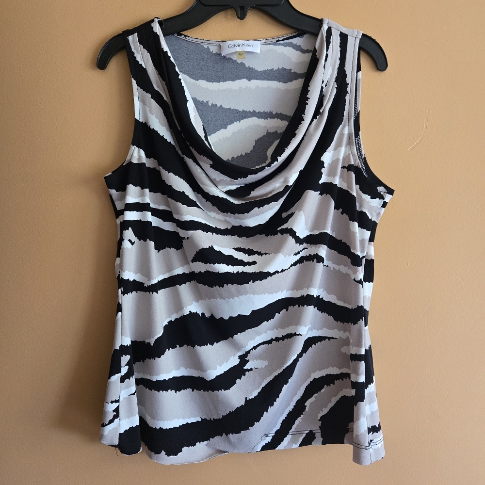 Free w/bundle - Calvin Klein Cowl Neck Sleeveless Top